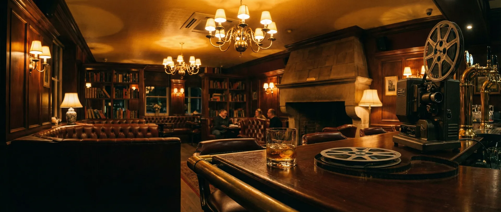 无限臀山 - 英式酒馆风格的电影鉴赏空间